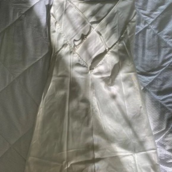 Cowl Neck Wrap Front Dress - Picture 9 of 9